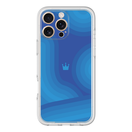 プレミアムパネル［ CASEPLAY Winding Pattern - Blue ］