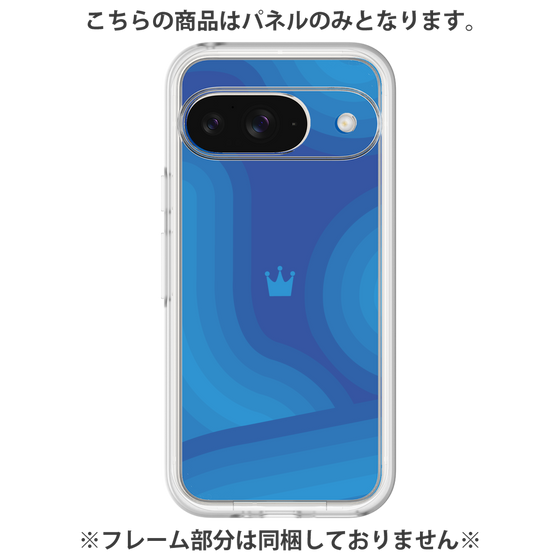 プレミアムパネル［ CASEPLAY Winding Pattern - Blue ］