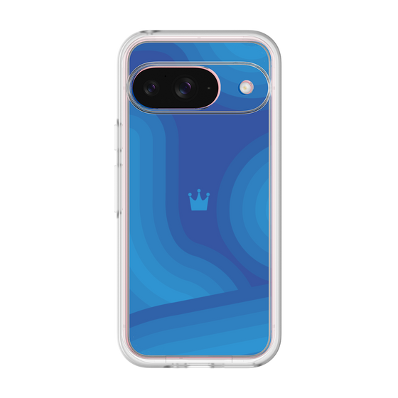 プレミアムパネル［ CASEPLAY Winding Pattern - Blue ］