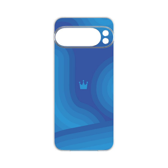 プレミアムパネル［ CASEPLAY Winding Pattern - Blue ］