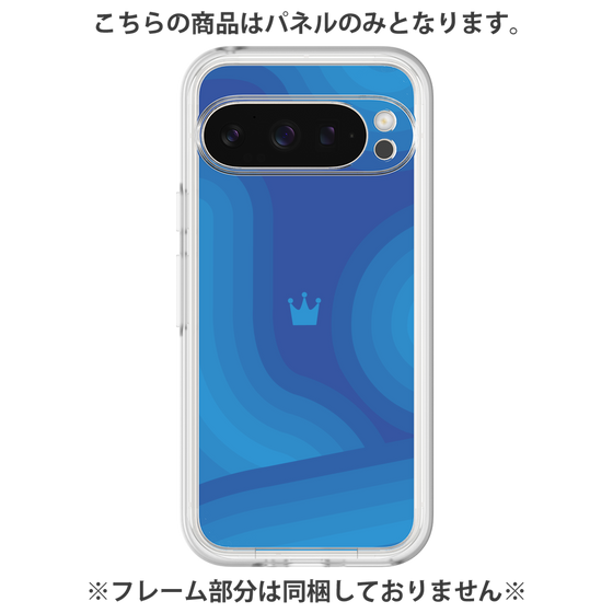 プレミアムパネル［ CASEPLAY Winding Pattern - Blue ］