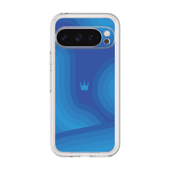 プレミアムパネル［ CASEPLAY Winding Pattern - Blue ］