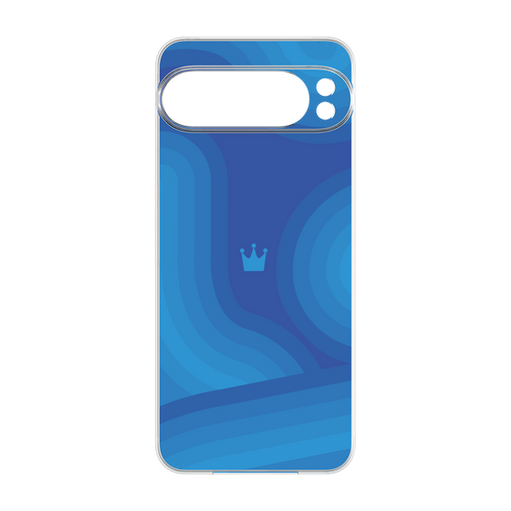 プレミアムパネル［ CASEPLAY Winding Pattern - Blue ］