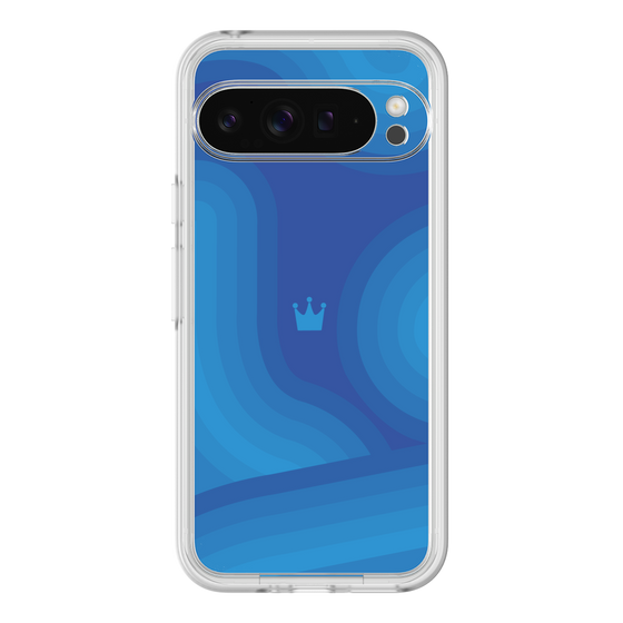 プレミアムパネル［ CASEPLAY Winding Pattern - Blue ］