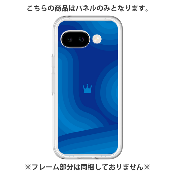 プレミアムパネル［ CASEPLAY Winding Pattern - Blue ］
