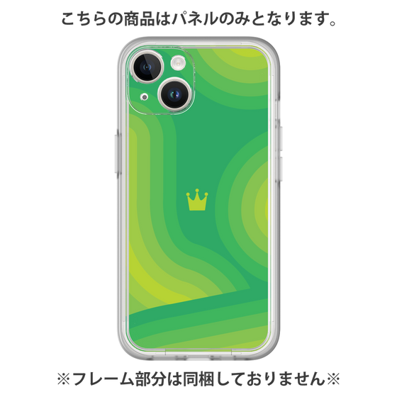 プレミアムパネル［ CASEPLAY Winding Pattern - Green ］