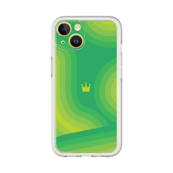 プレミアムパネル［ CASEPLAY Winding Pattern - Green ］