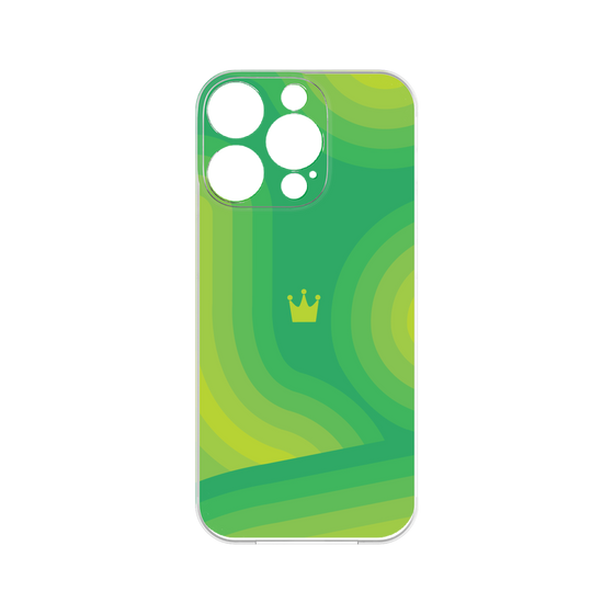 プレミアムパネル［ CASEPLAY Winding Pattern - Green ］