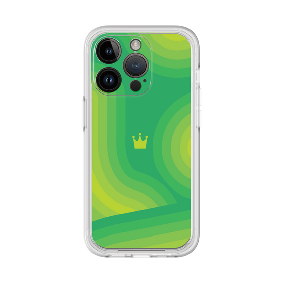プレミアムパネル［ CASEPLAY Winding Pattern - Green ］