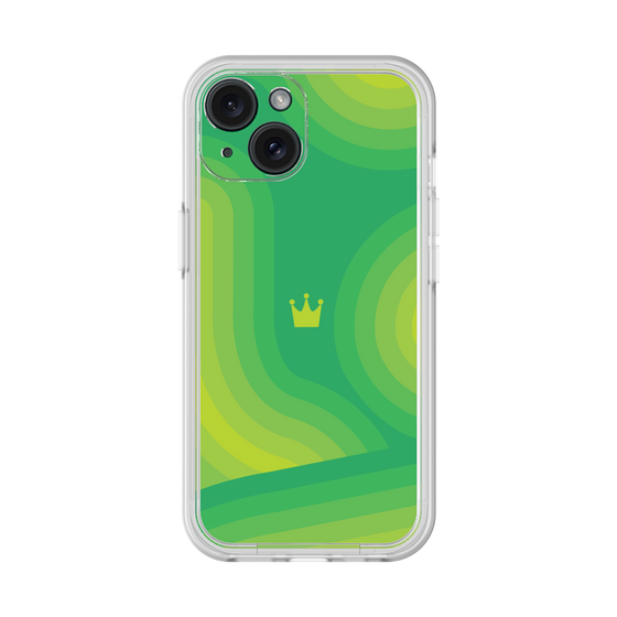 プレミアムパネル［ CASEPLAY Winding Pattern - Green ］