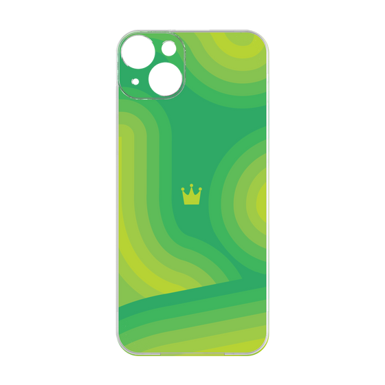 プレミアムパネル［ CASEPLAY Winding Pattern - Green ］