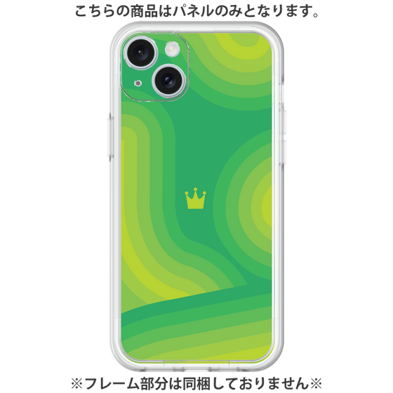 プレミアムパネル［ CASEPLAY Winding Pattern - Green ］