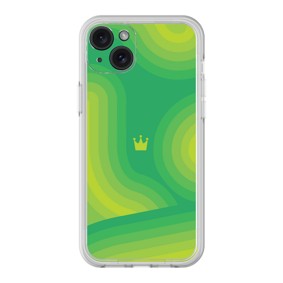 プレミアムパネル［ CASEPLAY Winding Pattern - Green ］