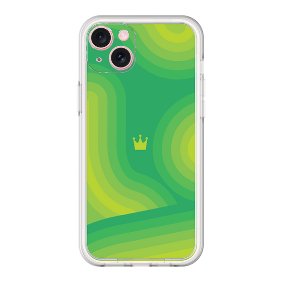 プレミアムパネル［ CASEPLAY Winding Pattern - Green ］