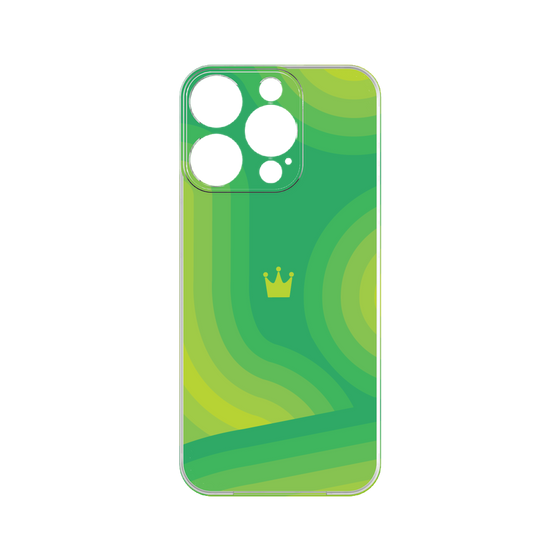 プレミアムパネル［ CASEPLAY Winding Pattern - Green ］