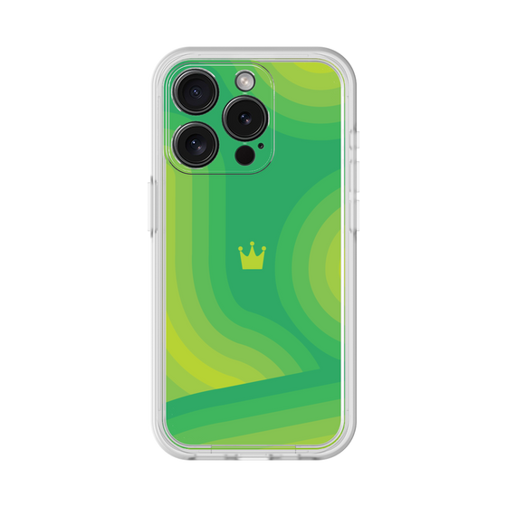 プレミアムパネル［ CASEPLAY Winding Pattern - Green ］