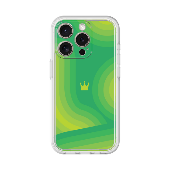 プレミアムパネル［ CASEPLAY Winding Pattern - Green ］