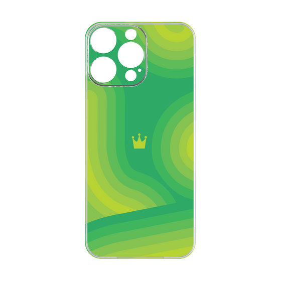 プレミアムパネル［ CASEPLAY Winding Pattern - Green ］