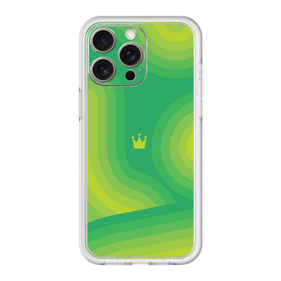 プレミアムパネル［ CASEPLAY Winding Pattern - Green ］