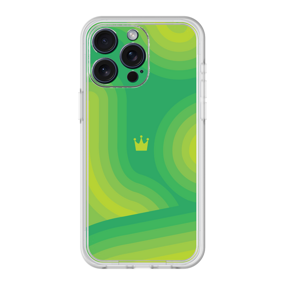 プレミアムパネル［ CASEPLAY Winding Pattern - Green ］