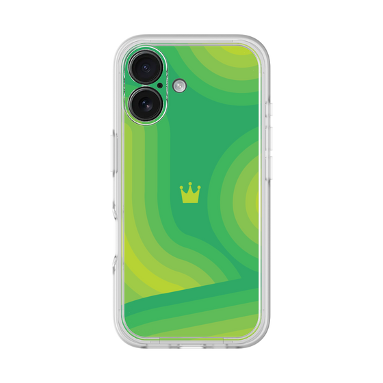 プレミアムパネル［ CASEPLAY Winding Pattern - Green ］