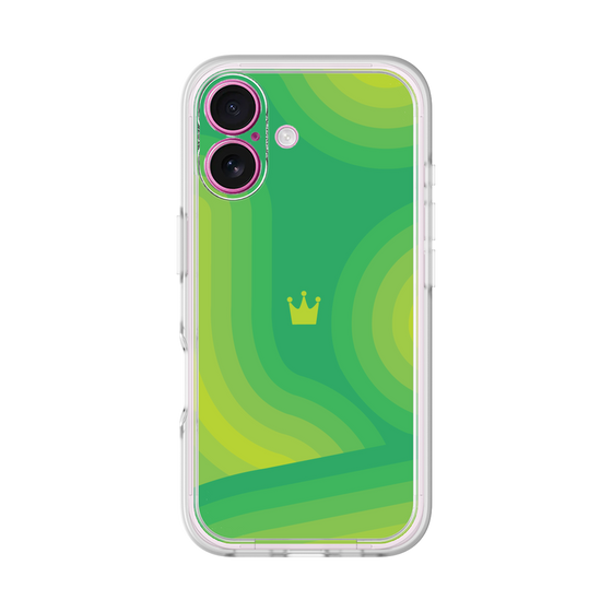 プレミアムパネル［ CASEPLAY Winding Pattern - Green ］