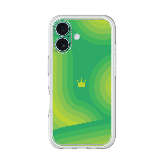 プレミアムパネル［ CASEPLAY Winding Pattern - Green ］