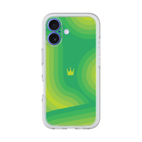 プレミアムパネル［ CASEPLAY Winding Pattern - Green ］