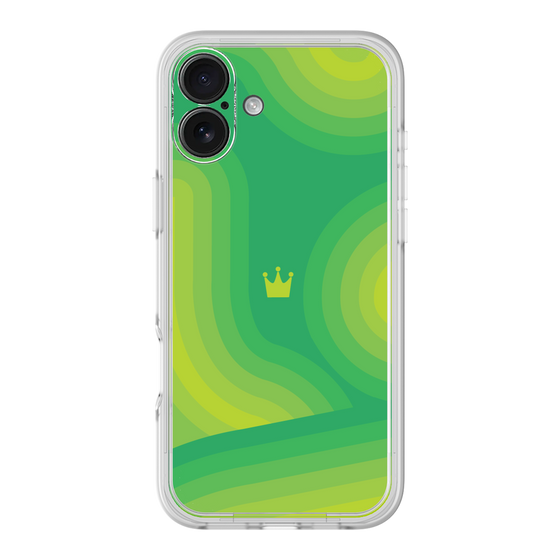 プレミアムパネル［ CASEPLAY Winding Pattern - Green ］