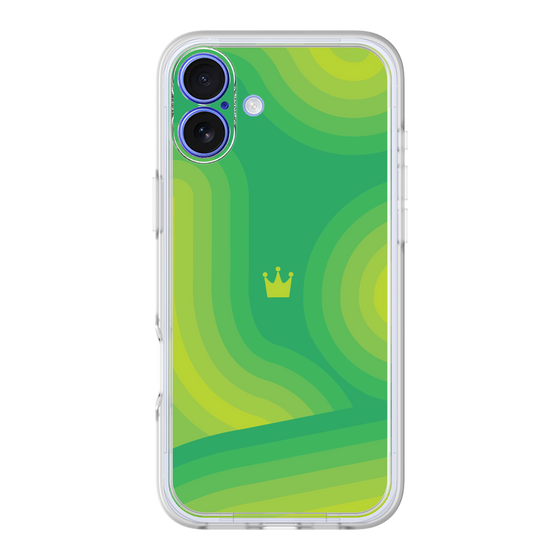 プレミアムパネル［ CASEPLAY Winding Pattern - Green ］