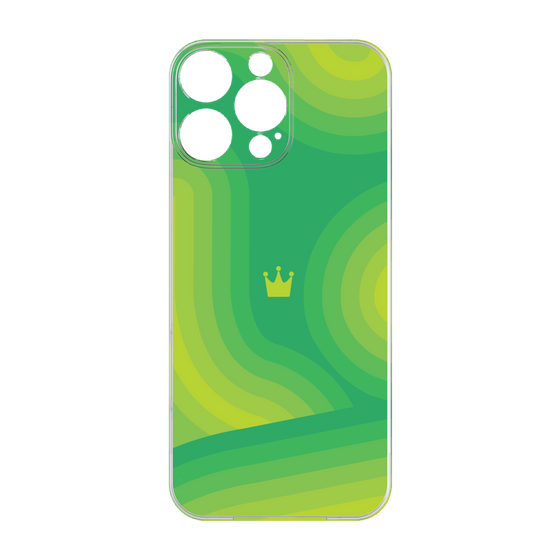プレミアムパネル［ CASEPLAY Winding Pattern - Green ］
