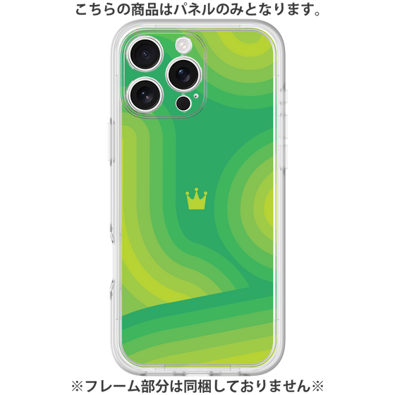 プレミアムパネル［ CASEPLAY Winding Pattern - Green ］