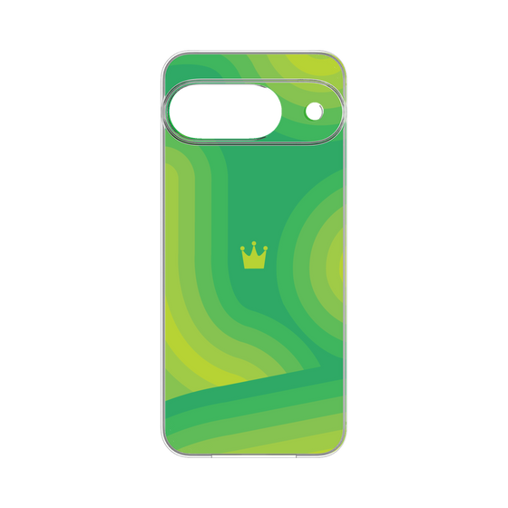 プレミアムパネル［ CASEPLAY Winding Pattern - Green ］