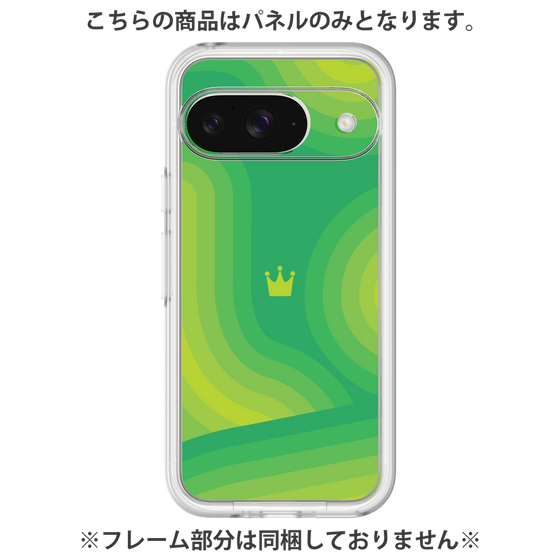 プレミアムパネル［ CASEPLAY Winding Pattern - Green ］