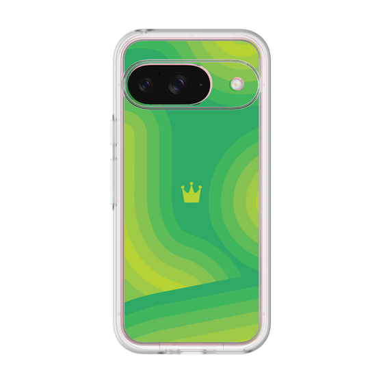 プレミアムパネル［ CASEPLAY Winding Pattern - Green ］
