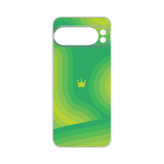 プレミアムパネル［ CASEPLAY Winding Pattern - Green ］