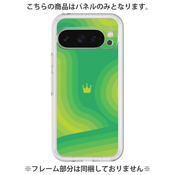 プレミアムパネル［ CASEPLAY Winding Pattern - Green ］