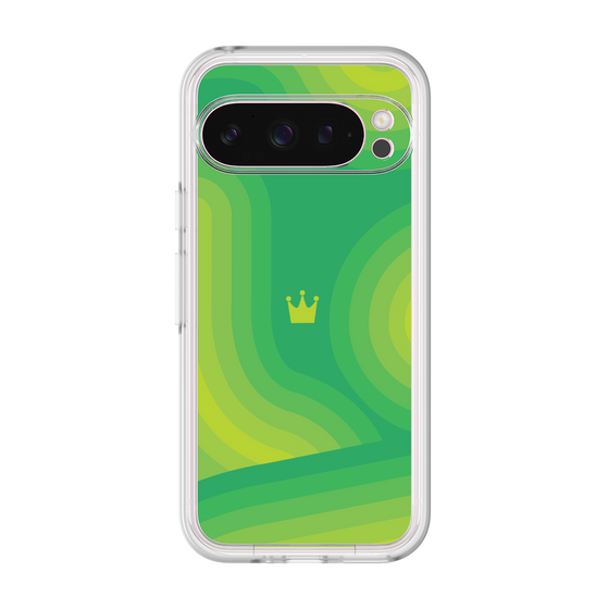 プレミアムパネル［ CASEPLAY Winding Pattern - Green ］