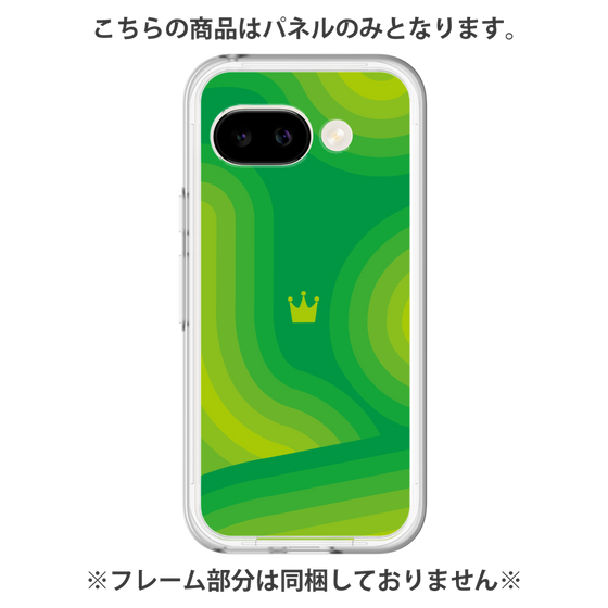 プレミアムパネル［ CASEPLAY Winding Pattern - Green ］