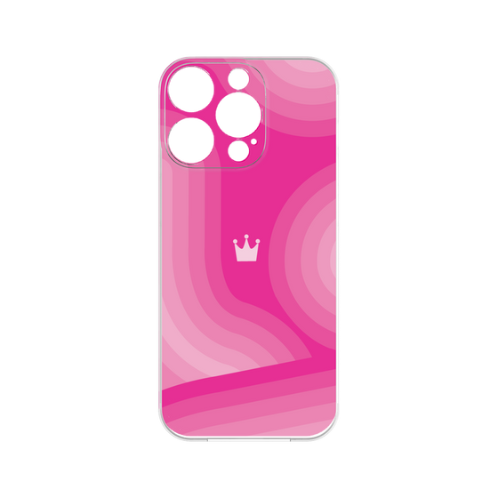 プレミアムパネル［ CASEPLAY Winding Pattern - Pink ］