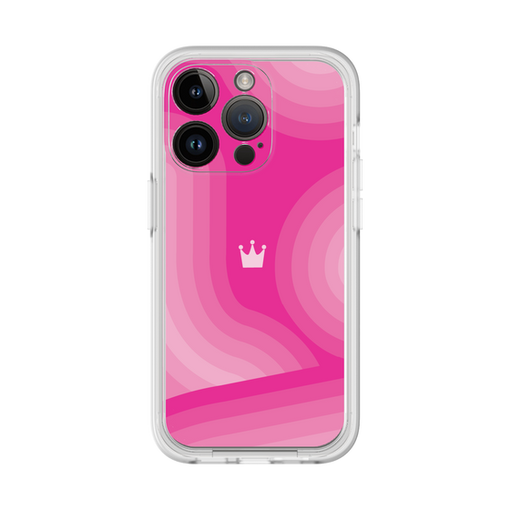 プレミアムパネル［ CASEPLAY Winding Pattern - Pink ］
