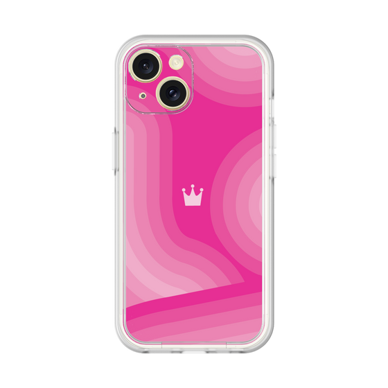 プレミアムパネル［ CASEPLAY Winding Pattern - Pink ］