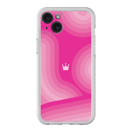 プレミアムパネル［ CASEPLAY Winding Pattern - Pink ］