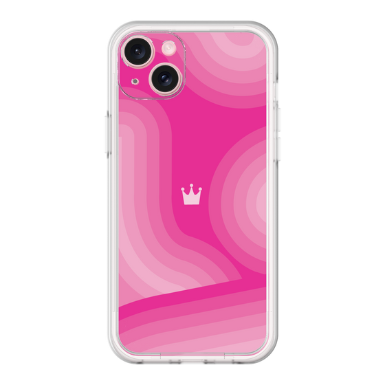 プレミアムパネル［ CASEPLAY Winding Pattern - Pink ］