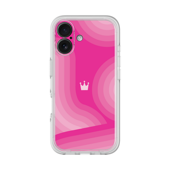 プレミアムパネル［ CASEPLAY Winding Pattern - Pink ］