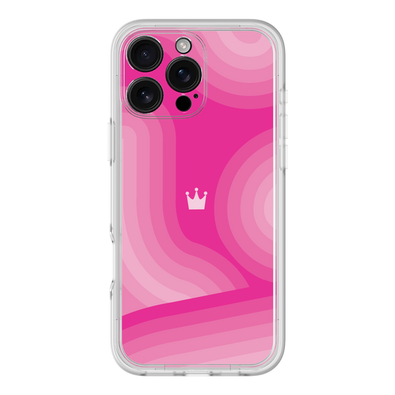 プレミアムパネル［ CASEPLAY Winding Pattern - Pink ］