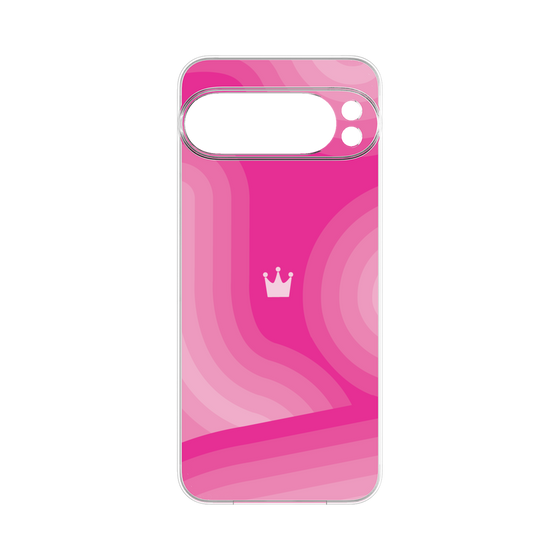 プレミアムパネル［ CASEPLAY Winding Pattern - Pink ］