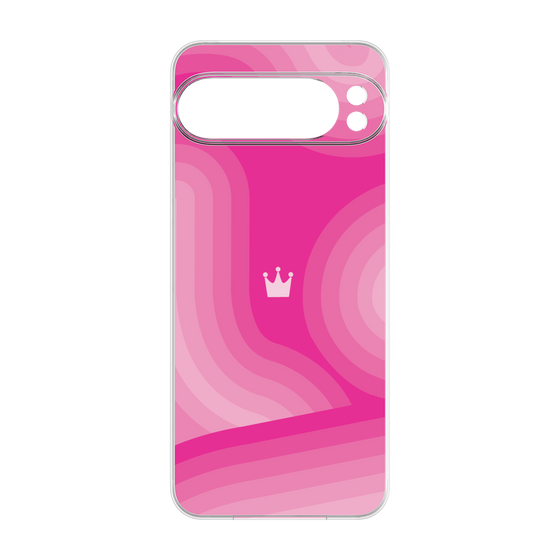 プレミアムパネル［ CASEPLAY Winding Pattern - Pink ］