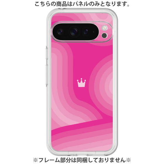 プレミアムパネル［ CASEPLAY Winding Pattern - Pink ］