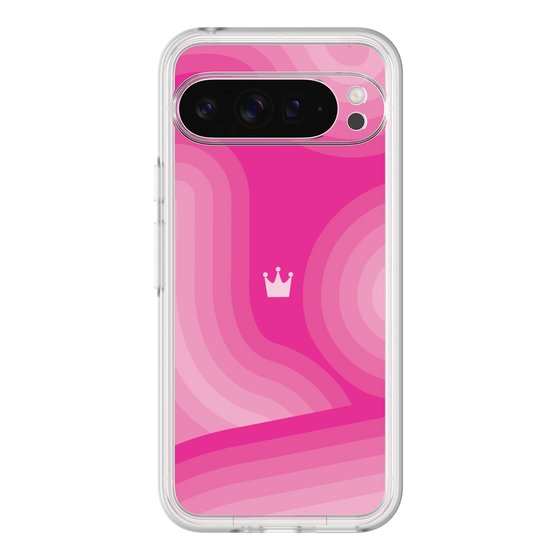プレミアムパネル［ CASEPLAY Winding Pattern - Pink ］